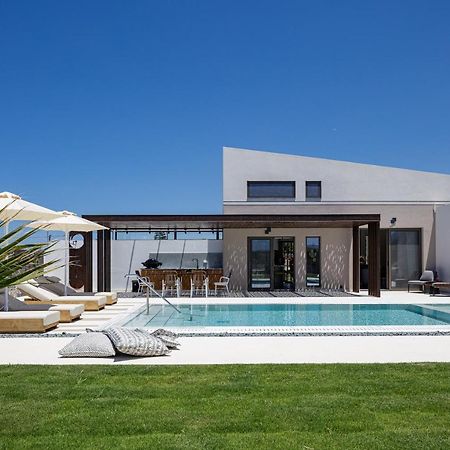Terrazzo Luxury Villas Pigianos Kampos  Bagian luar foto