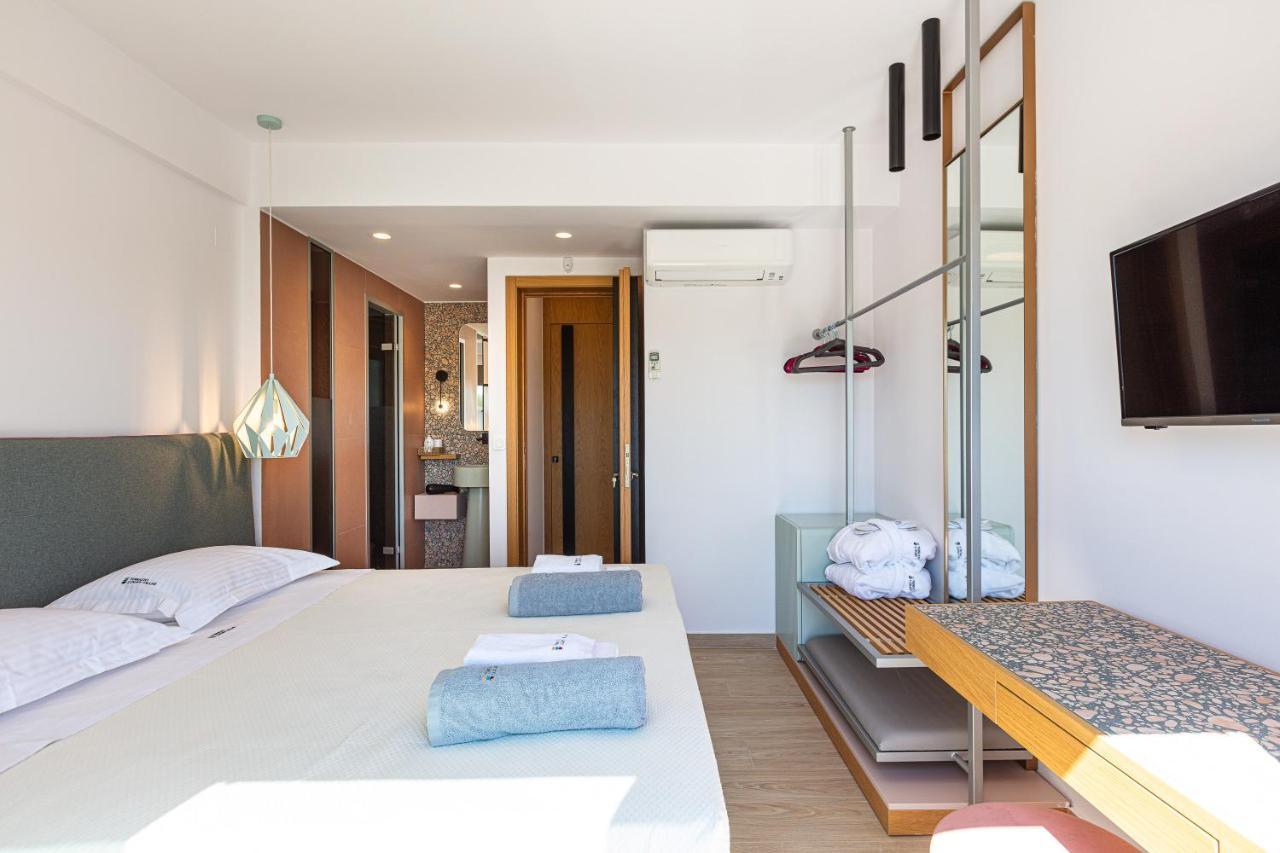 Terrazzo Luxury Villas Pigianos Kampos  Bagian luar foto
