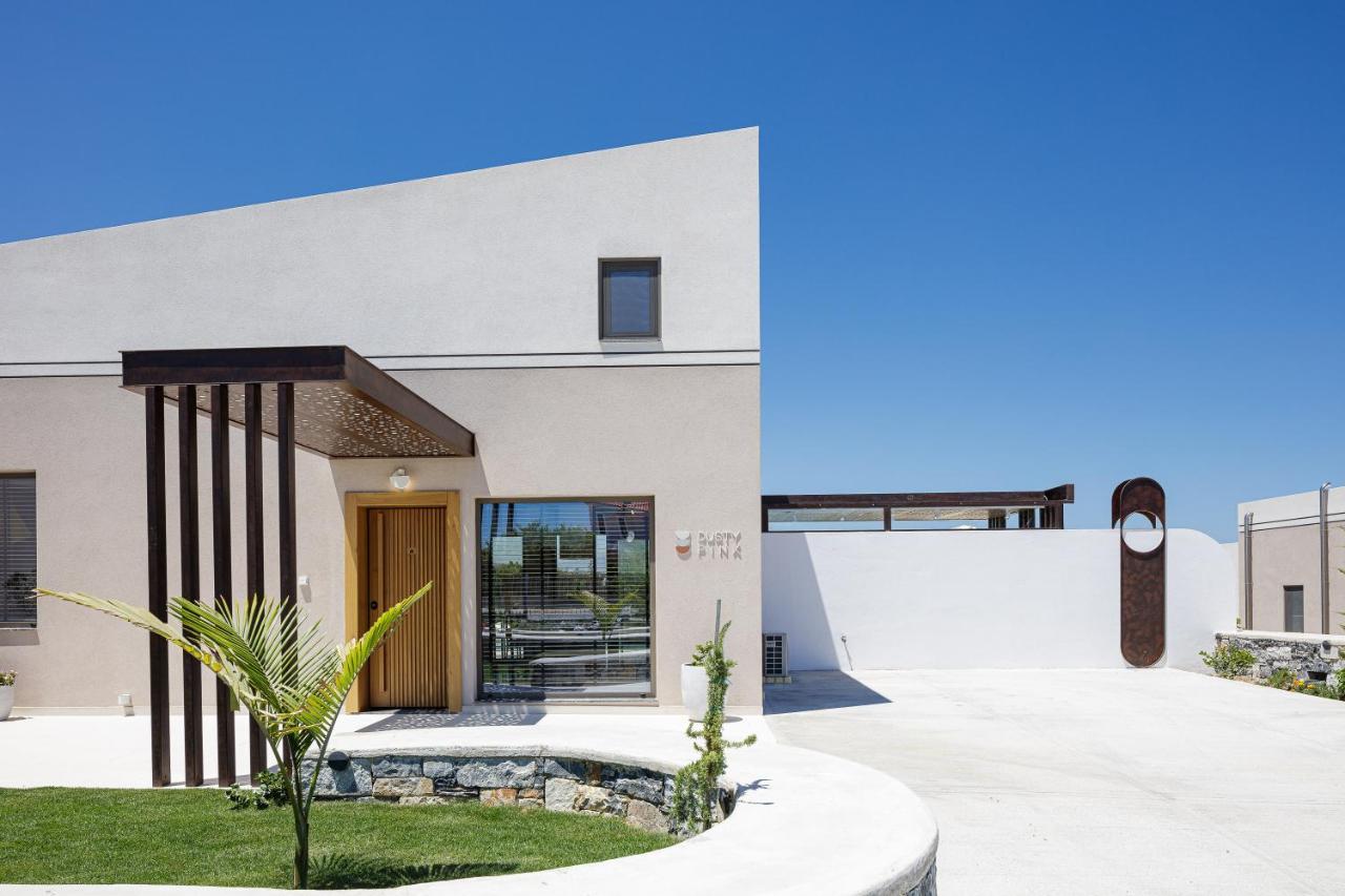Terrazzo Luxury Villas Pigianos Kampos  Bagian luar foto