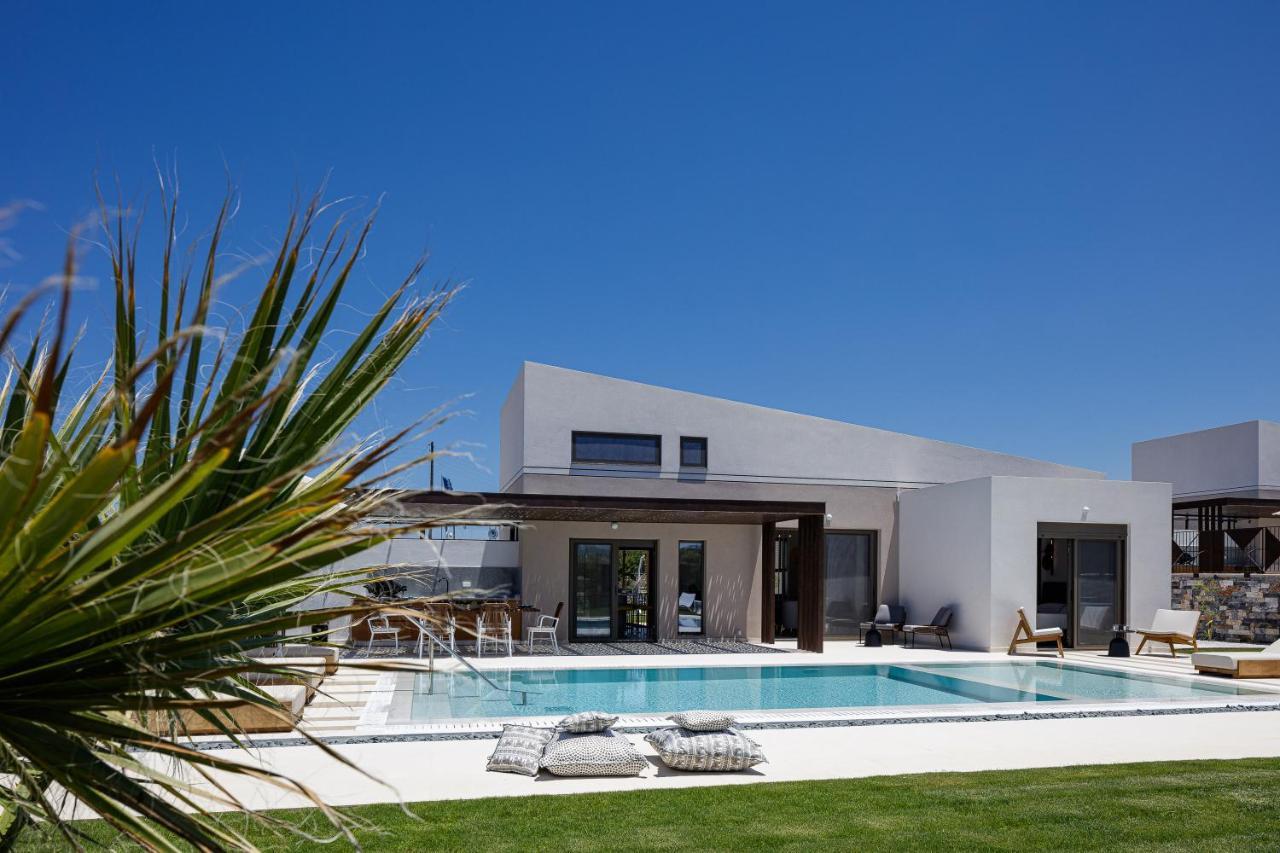 Terrazzo Luxury Villas Pigianos Kampos  Bagian luar foto