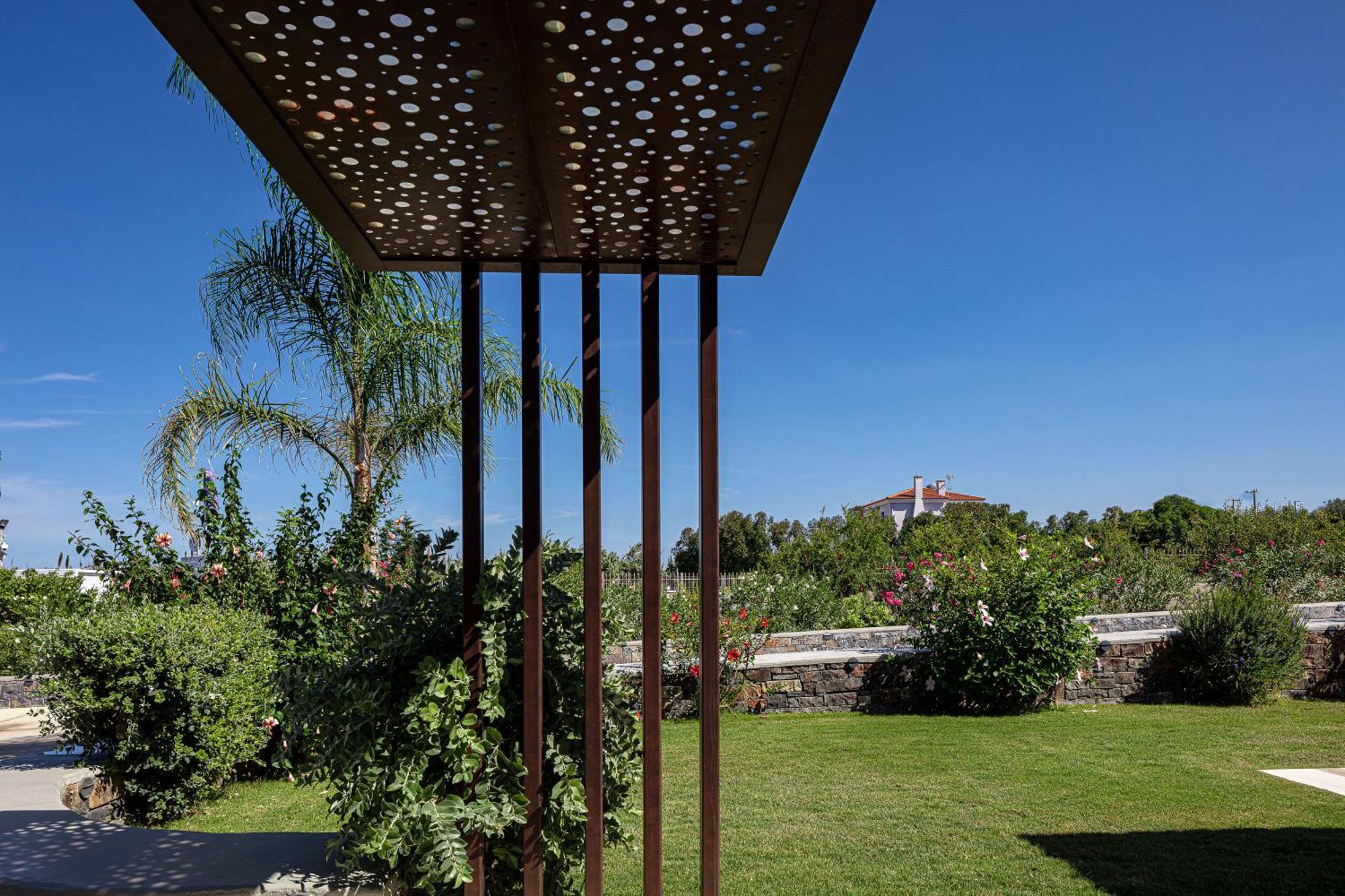 Terrazzo Luxury Villas Pigianos Kampos  Bagian luar foto