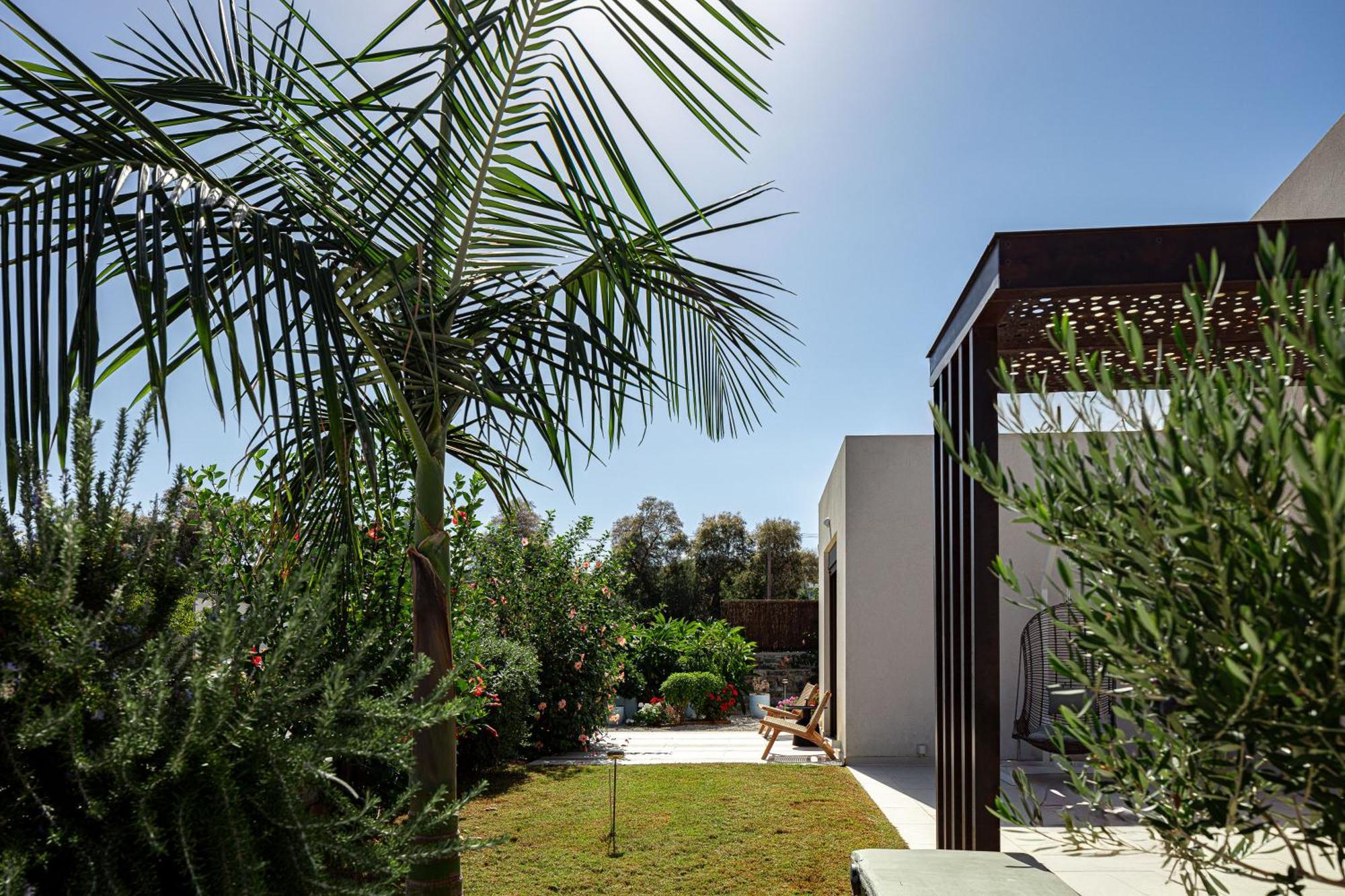 Terrazzo Luxury Villas Pigianos Kampos  Bagian luar foto
